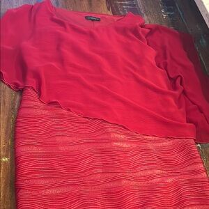 Elegant Red Dress by Sheena’s